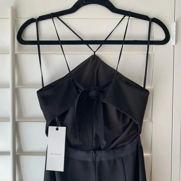 BEC & BRIDGE NWT Halter Cut Out Body Con Midi Dress - Picture 3 of 8